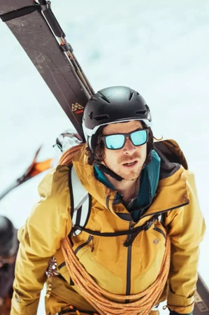 Wyprzedaż - Okulary przeciwsłoneczne Julbo SHIELD Spectron 3CF ALTITUDE MATE Black Blue (J5061114)
