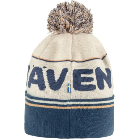 Czapka beanie Fjällräven Fjällräven Pom Hat Chalk White-Indigo Blue (F84768-113-534)