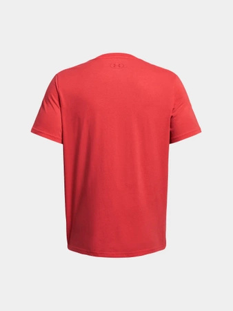 T-shirt sportowy męski Under Armour Sportstyle szybkoschnący czerwony (1326799-814)