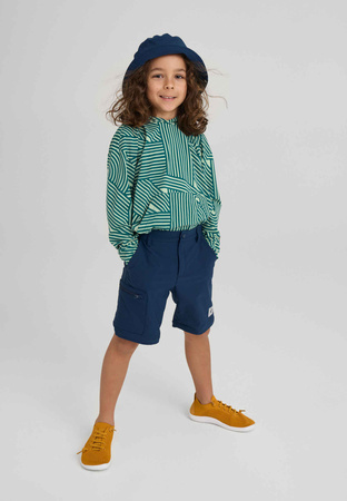 Wyprzedaż - Spodnie sportowe dziecięce Reima Pants Sillat Navy granatowe (5100194A-6980)
