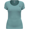 Wyprzedaż - Koszulka termoaktywna damska Odlo Active F-Dry Light S/S sportowa t-shirt niebieska (141161/21074)