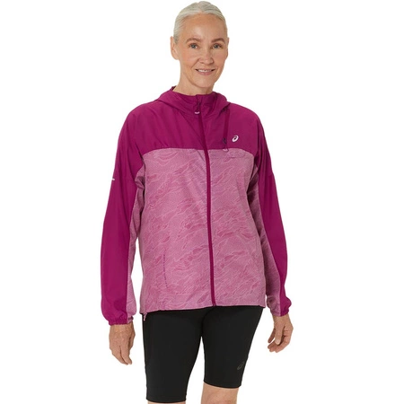 Kurtka Asics FujiTrail Packable Windbreaker W Różowa (2012C977-500)