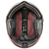 Kask narciarski damski/męski Uvex Wanted Visor snowboardowy all-mountain fioletowy (56/6/262/70)