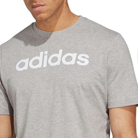 Koszulka adidas Essentials Single Jersey Linear Embroidered Logo Tee M (IC9277)