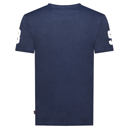 T-Shirt Geographical Norway JEQUESTRE MEN 254 granatowy męska (SY1305H/GN-Navy)