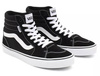 BUTY VANS MN FILMORE HI (SUEDE/CANVAS) BLACK/WHITE