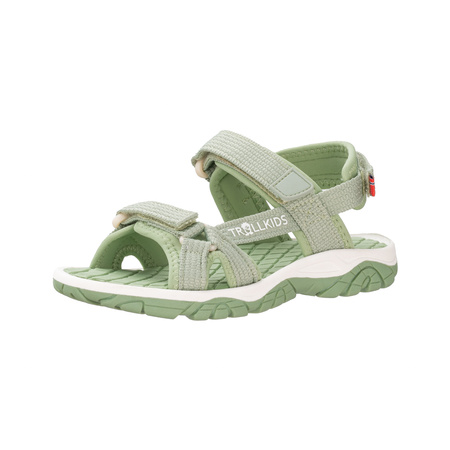 Sandały sportowe dziecięce dla chłopca/dziewczynki Trollkids Kids Oslofjord Sandal pistachio green (268-353)