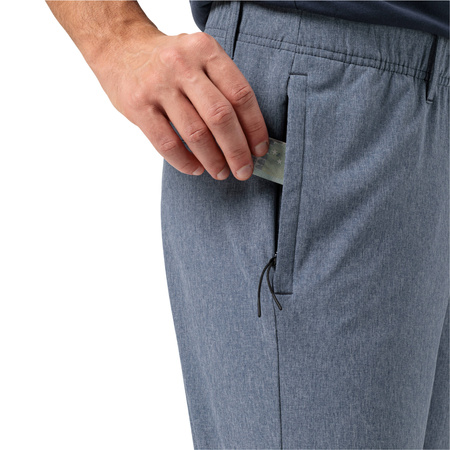 Wyprzedaż - Spodnie długie męskie Jack Wolfskin Winternebel Pants ocieplane wodoodporne niebieskie (1508421_1010)