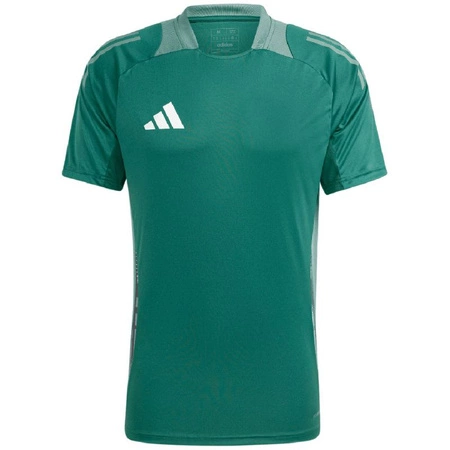 Wyprzedaż - Koszulka sportowa męska adidas Tiro 24 Competition Training M zielona (IS1655)