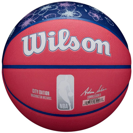 Piłka do koszykówki Wilson NBA Team City Collector Washington Wizards Ball (WZ4016430ID)