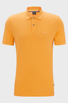Wyprzedaż - Koszulka Polo męska BOSS Pallas Orange regular fit pomarańczowa (50468301-813)