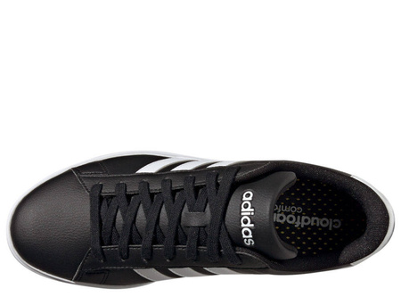Buty sportowe adidas GRAND COURT 2.0 czarno-białe tenisówki (GW9196)