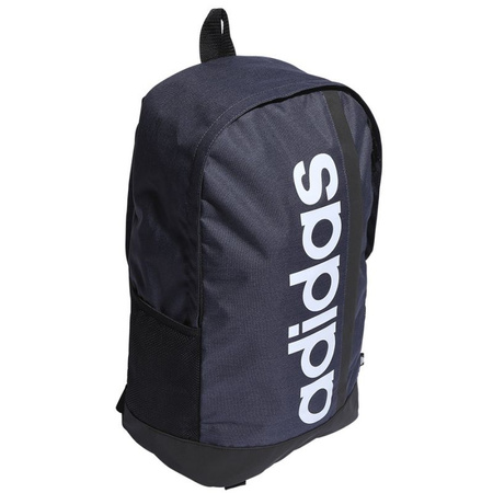 Plecak sportowy damski/męski adidas Essentials Linear Backpack treningowy szkolny granatowy (HR5343)