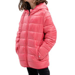 Kurtka Champion Legacy HOODED JACKET Różowy (306197PS171)
