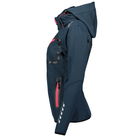 Kurtka sportowa damska Geographical Norway Reine S-2XL LADY 068 granatowa (WW4714F/GN/WU8087F/Navy / Flashy pink)