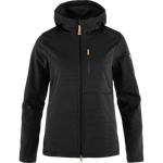 Polar damski Fjällräven Keb Fleece Hoodie W Black (F86990-550)