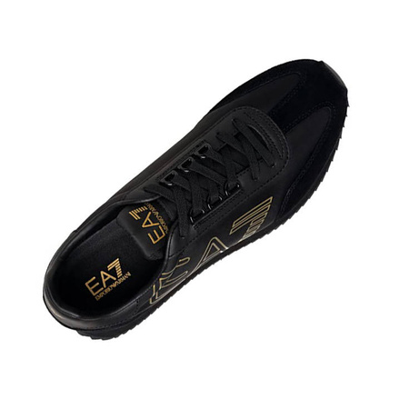 Sneakersy męskie Emporio Armani EA7 buty sportowe czarne (X8X101-XK257-M701)