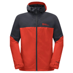 Kurtka męska Jack Wolfskin Weiltal 2l Jkt M Strong Red przeciwdeszczowa wiatroszczelna czerwona (1115891_2193)