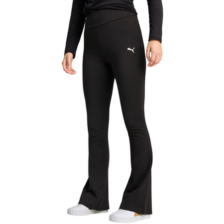 Spodnie Puma ESS HIGH WAIST FLARED LEGGINGS Czarny (63154201)