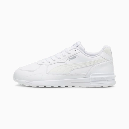 Wyprzedaż - Buty sportowe damskie Puma Graviton Sl 2 White White Gray SoftFoam+ białe (395378-02)