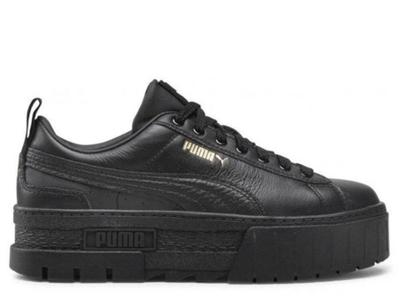 Sneakersy damskie Puma Mayze Classic Wins na wysokiej platformie czarne (384209-02)