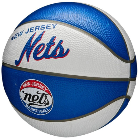 Piłka Wilson NBA Team Retro Brooklyn Nets Mini Ball (WTB3200XBBRO)