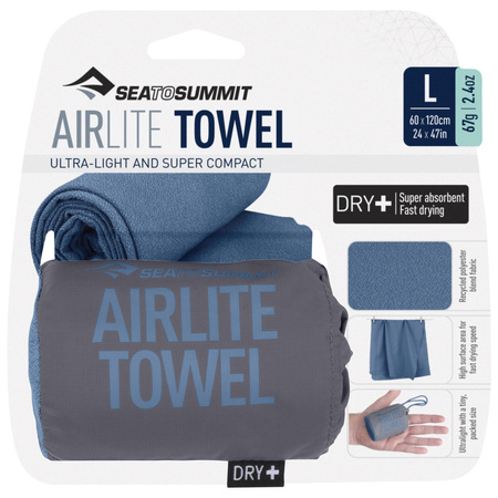 Wyprzedaż - Ręcznik szybkoschnący niebieski Sea To Summit Airlite Towel () (AAIR/ML)