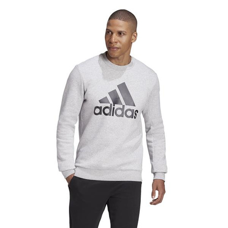 Męska bluza adidas Performance M MH BOS CREW FL szara (GC7337)