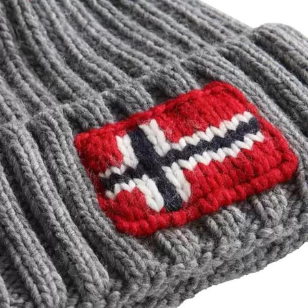 Czapka unisex Napapijri SEMIURY 5 Szary (NP0A4GKB160)