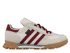 Sneakersy męskie adidas Marathon Tr "Wonder White Collegiate Burgundy" cholewka ze skóry zamszowej beżowo-bordowe (IG7398)