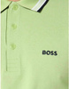 Koszulka Polo męska BOSS Paddy Open Green regular fit zielona (50469055-348)