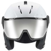 Kask narciarski Uvex Instinct visor 50 czarny męski/damski snowboardowy (56/6/260/50)