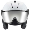 Kask narciarski damski/męski Uvex Instinct Visor snowboardowy sportowy biały (56/6/260/50)