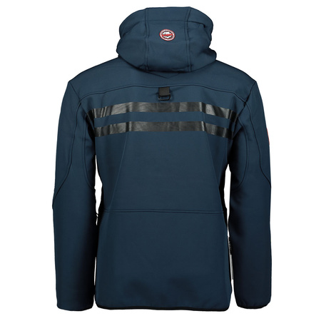 Kurtka męska Softshell Geographical Norway ROYAUTE NAVY-BLACK MEN softshell granatowa (WX2626H-GN-NAVYBLACK)