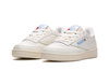 Buty sportowe męskie Reebok Club C 85 Vintage W Chalk Alabaster designerskie skórzane (100007798)