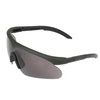 Swiss Eye - Okulary strzeleckie Raptor z zestawem wizjerów - Rubber Green (10163)