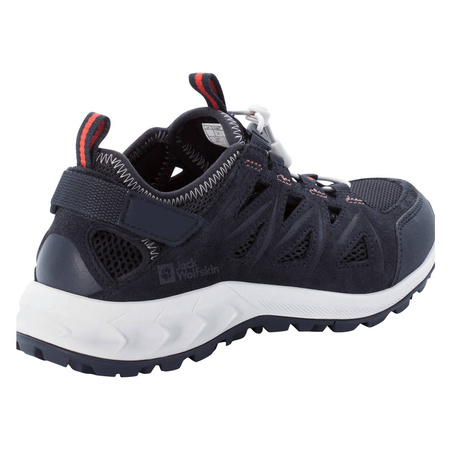 Wyprzedaż - Buty turystyczne damskie Jack Wolfskin Woodland 2 Hybrid Low W granatowe (4051351_1207)