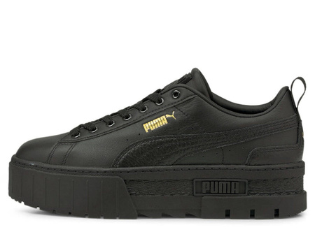 Sneakersy damskie Puma Mayze Classic Wins czarne na wysokiej platformie (384209-02)