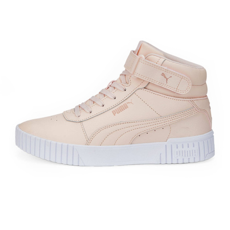 Sneakersy damskie Puma Carina 2.0 Mid buty sportowe wysokie różowe (385851-03)