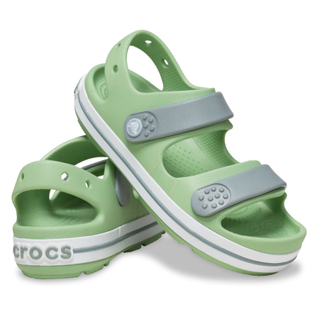 Sandały dziecięce Kids Crocband™ Cruiser Sandal GREEN/DUSTY GREEN zielone (209424-FAIR-GREEN-DU)