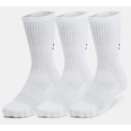 Skarpety Under Armour TC 3pk Crew 1386311 100 (1386311100)