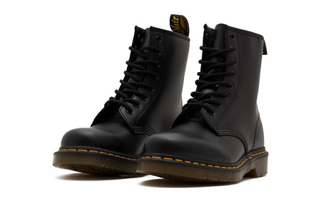 Trapery glany Dr. Martens 1460 Smooth Black naturalna licowa męskie/damskie czarne wysokie (DM11822006)
