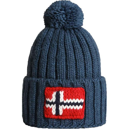 Czapka unisex Napapijri SEMIURY 5 Granatowy (NP0A4GKB176)