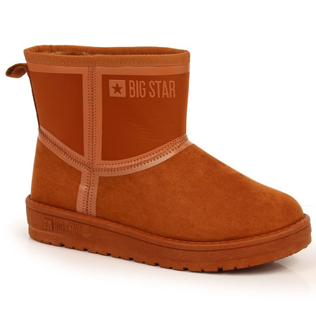Śniegowce na platformie Big Star W  camel (INT1751A)