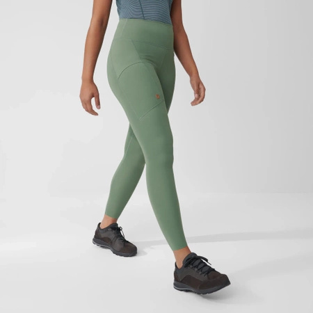 Spodnie damskie Fjällräven Abisko Tights W Patina Green (F84773-614)