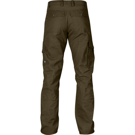 Spodnie trekkingowe męskie Fjällräven Karl Pro Trousers M Dark Olive outdoorowe zielone (F82511-633)