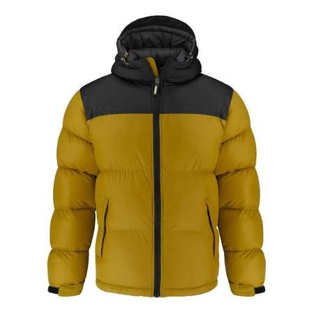 Kurtka męskie Monotox PUFFER H MUSTARD BLACK Żółty (MX22124)