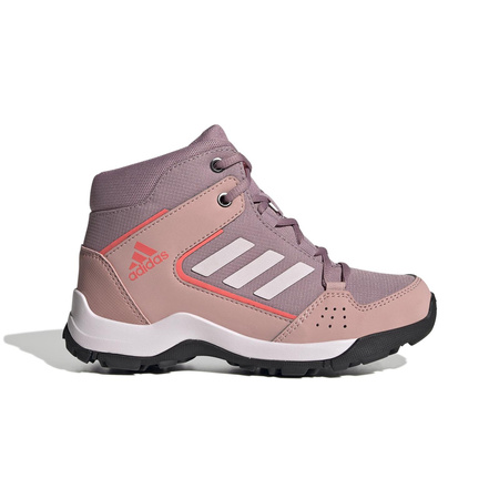 Wyprzedaż - Buty trekkingowe dziecięce adidas Terrex HyperHiker K wysokie z elementami odblaskowymi różowe (GZ9214)