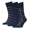 Skarpetki Tommy Hilfiger TH MEN SOCK 3P GIFTBOX GRID ST Granatowy (701224445001)