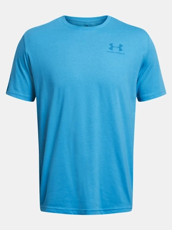 Koszulka treningowa męska Under Armour t-shirt z krótkim rękawem sportowa niebieska (57848/1326799-814)